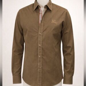 Burberry Brit Men's  Button Down Shirt in brown